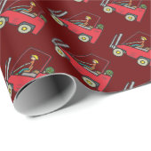 Gabelstapler Geschenkpapier (Rolleneckpunkt)