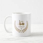 Gabelstapler Kaffeetasse (Links)