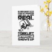 Gabelstapler Karte (Gelbe Blume)