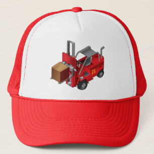 Gabelstapler, Kinder Palettenstaplerdesign Truckerkappe