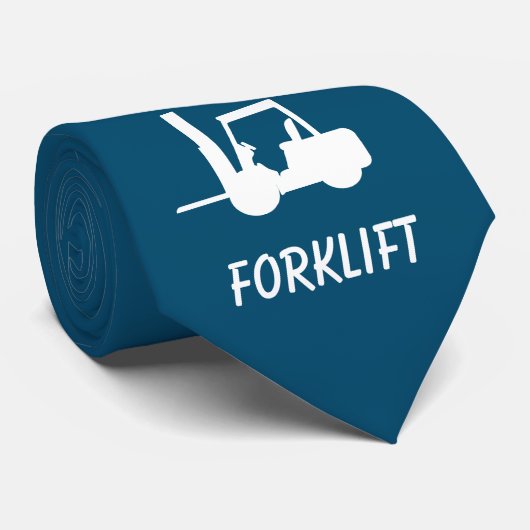 Gabelstapler Krawatte (Gerollt)