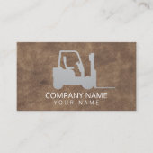 Gabelstapler, Logik - Beruflich Visitenkarte (Vorderseite)