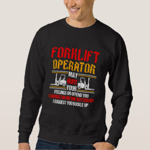 Gabelstapler-Logistiker-Lager Sweatshirt