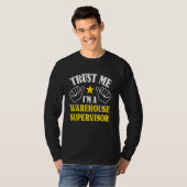 Gabelstapler-Logistiker-Lager T-Shirt (Vorne ganz)