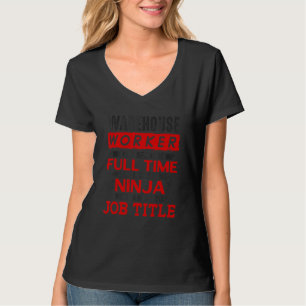 Gabelstapler-Logistiker-Lager T-Shirt