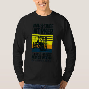 Gabelstapler-Logistiker-Lager T-Shirt