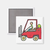 Gabelstapler Magnet (Vorderseite/Rückseite)