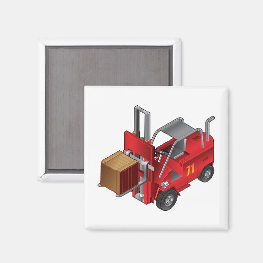 Gabelstapler Magnet (Vorderseite/Rückseite)