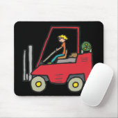 Gabelstapler Mousepad (Mit Mouse)