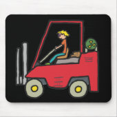 Gabelstapler Mousepad (Vorne)