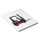 Gabelstapler Notizblock (angewinkelt)