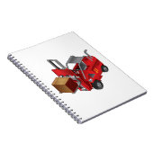 Gabelstapler Notizblock (Rechte Seite)