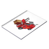 Gabelstapler Notizblock (Linke Seite)