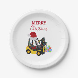 Gabelstapler Pappteller