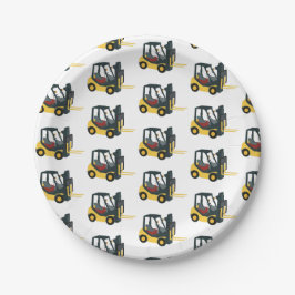 Gabelstapler Pappteller