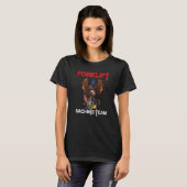 Gabelstapler-Racing-Team  Gabelstaplerfahrer präse T-Shirt (Vorne ganz)