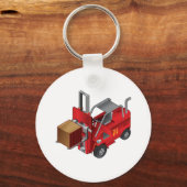 Gabelstapler Schlüsselanhänger (Vorderseite)