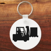 Gabelstapler Schlüsselanhänger (Vorderseite)