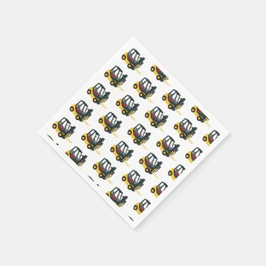 Gabelstapler Serviette (Ecke)