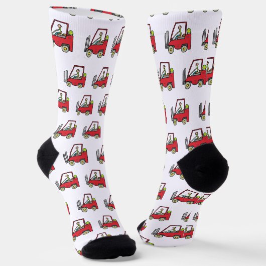 Gabelstapler Socken (Gewinkelt)