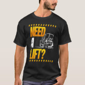 Gabelstapler T-Shirt (Vorderseite)