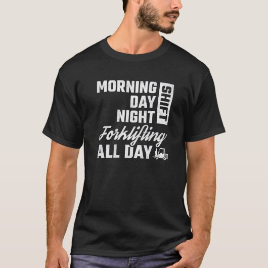 Gabelstapler T-Shirt (Vorderseite)