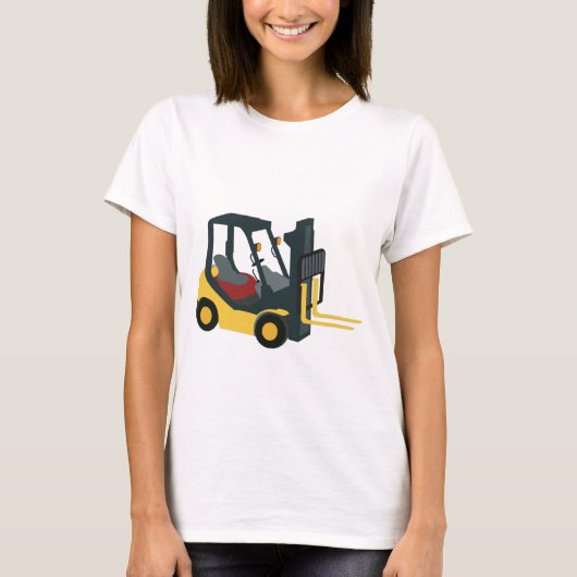 Gabelstapler T-Shirt (Vorderseite)
