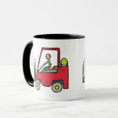 Gabelstapler Tasse (Vorderseite Links)