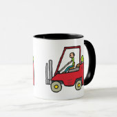 Gabelstapler Tasse (VorderseiteRechts)