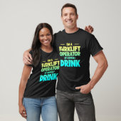 Gabelstapler-Treiber 9 T-Shirt (Unisex)