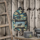 Gabelstapler und Camouflage Bedruckter Rucksack