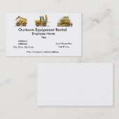 Gabelstapler-Visitenkarten Visitenkarte (Vorne/Hinten)