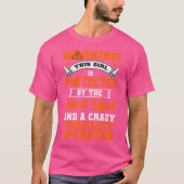 Gabelstapler-Warnmaterial-Handler-Hub Tr T-Shirt (Vorderseite)