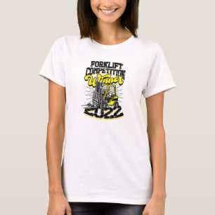 Gabelstapler-Wettbewerbssieger 2022 - Lager T-Shirt