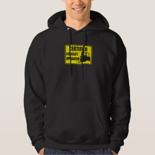 Gabelstapler-zertifizierter Stapler Hoodie