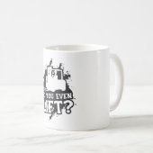 Gabelstaplerbetreiber heben sogar Gabelstaplergesc Kaffeetasse (VorderseiteRechts)