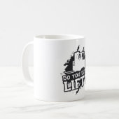 Gabelstaplerbetreiber heben sogar Gabelstaplergesc Kaffeetasse (Vorderseite Links)
