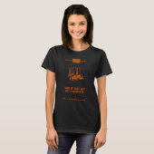 Gabelstaplerbetrieb T-Shirt (Vorne ganz)
