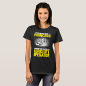 Gabelstaplerfahrer, der als Gabelstapler Will T-Shirt (Vorne ganz)