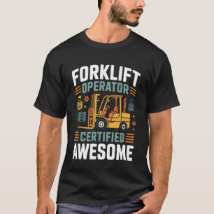 Gabelstaplerfahrer Gabelstapler Logistik Staplerfa T-Shirt