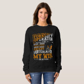 Gabelstaplerfahrer Gabelstapler Zertifizierter Fah Sweatshirt (Vorne ganz)