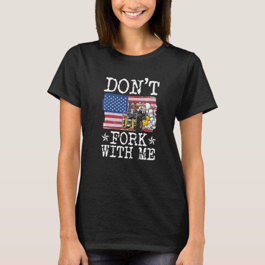Gabelstaplerfahrer Scherz Gabelstapler T-Shirt (Vorderseite)