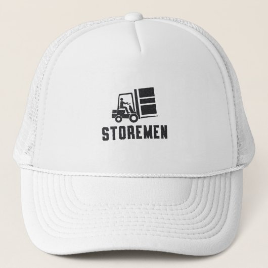 Gabelstaplerfahrer Storemen Truckerkappe (Vorderseite)