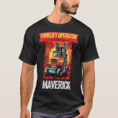Gabelstaplerfahrer T-Shirt (Vorderseite)