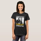 Gabelstaplerfahrer T-Shirt (Vorne ganz)