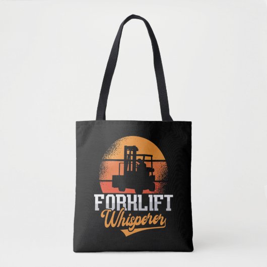 Gabelstaplerfahrer Tasche (Vorderseite)