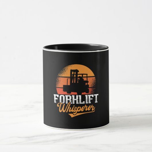 Gabelstaplerfahrer Tasse (Zentrum)