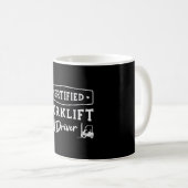 Gabelstaplerfahrzeug-zertifizierter Gabelstapler Kaffeetasse (VorderseiteRechts)