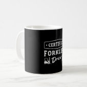 Gabelstaplerfahrzeug-zertifizierter Gabelstapler Kaffeetasse (Vorderseite Links)