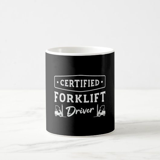 Gabelstaplerfahrzeug-zertifizierter Gabelstapler Kaffeetasse (Mittel)